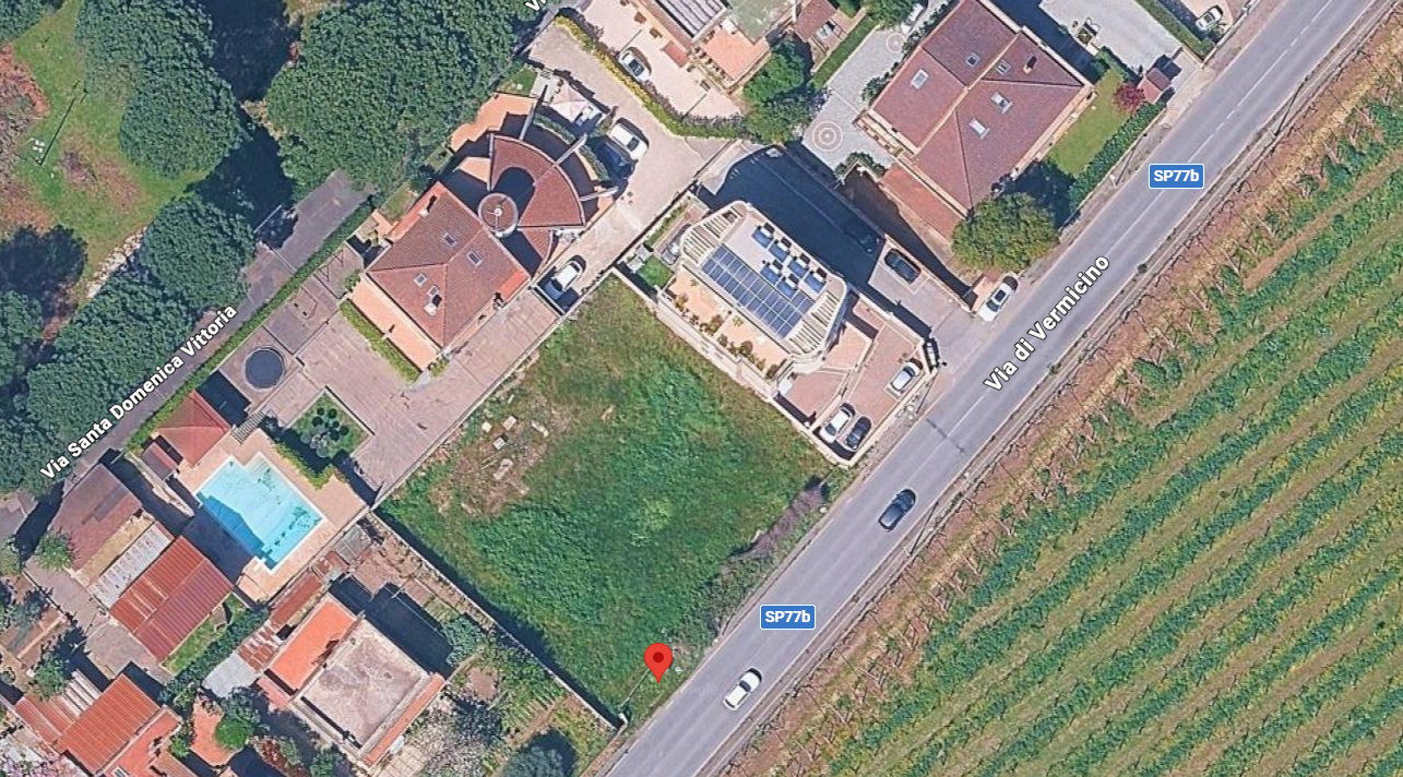 TERRENO EDIFICABILE – ZONA VERMICINO / BORGHESIANA